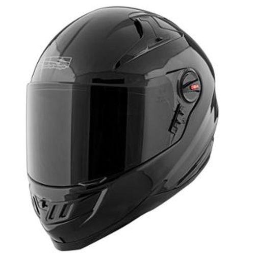 New speed & strength ss1300 solid speed full-face adult helmet, gloss black, xs