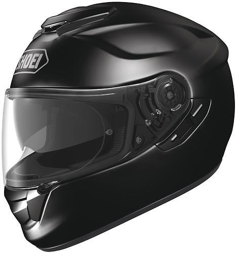 New shoei gt-air full-face solid adult helmet, black, xl