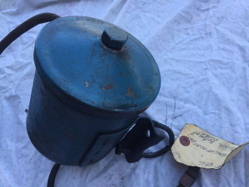 1955 chevy chevrolet 6 cylinder oil filter canister complete