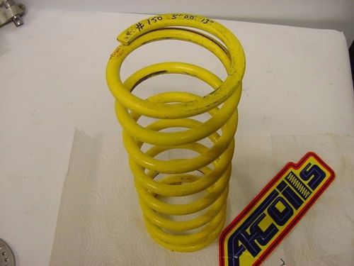 Afco #150 rear 5&#034;od x 13&#034; tall powdercoated coil spring imca wis nas dr115