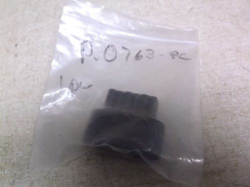 New connector po763-pc, black plastic *free shipping*