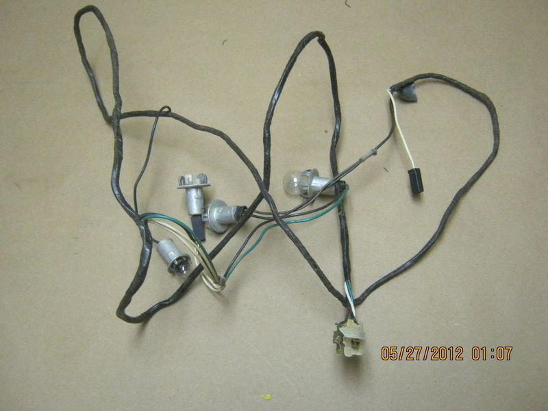Dodge dart 1962 cabin section wiring harness/kickpanel to tail light