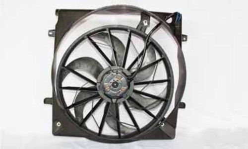 Tyc 621560 radiator and condenser fan assembly