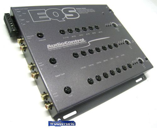 Grey eqs audio control 6-channel 40 bands pre amp equalizer audiocontrol new