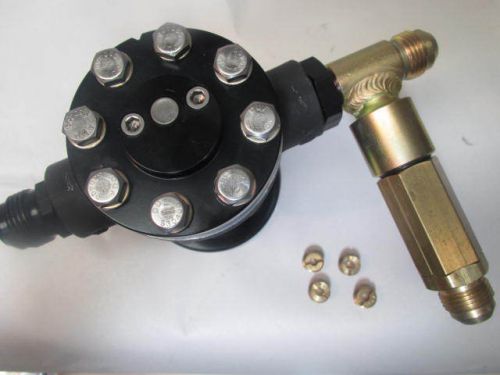 Enderle mechanical fuel pump for alcohol carburetors- with by pass valve  &amp; jets