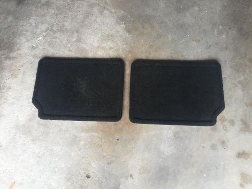 Chevrolet equinox gmc terrain rear floor mats mat 23168965 oe oem
