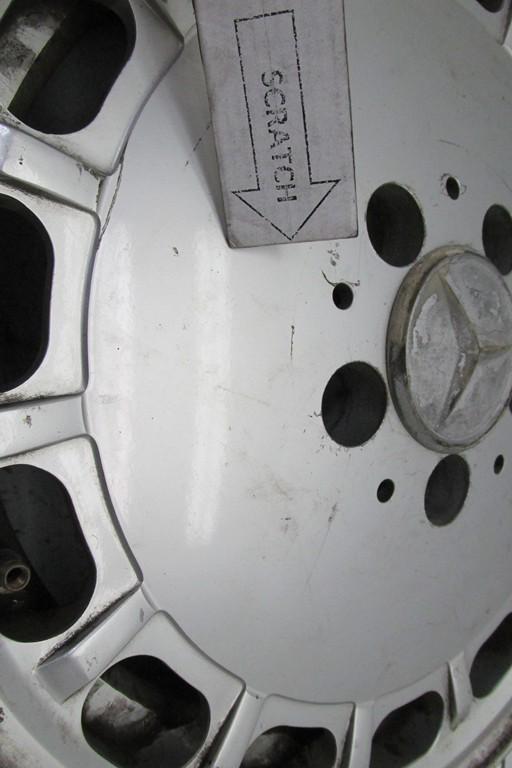 1986 mercedes benz 420sel alloy aluminum wheel rim 15" inch lf 126 type