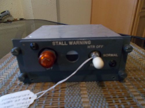 Control panel stall warning module