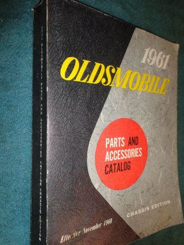 1953-1961 oldsmobile chassis parts catalog / original book 60 59 58 57 56 55 54+
