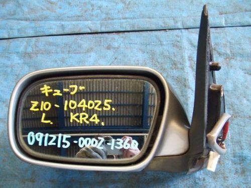 Nissan cube 1998 left side mirror assembly [0021360]