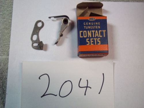 (#2041) contact set 1941-42 chevrolet