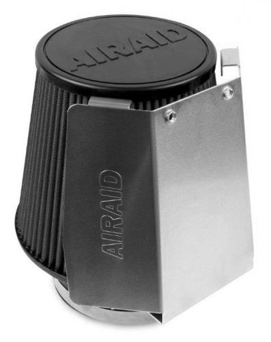 Airaid 702-580 universal air filter 3.875&#034; gm tb w/ heat shield synthamax