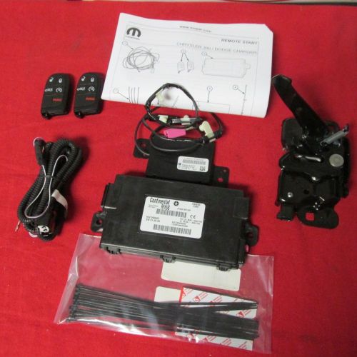 Dodge charger remote start kit (2) new keyless fobs mopar charger oem