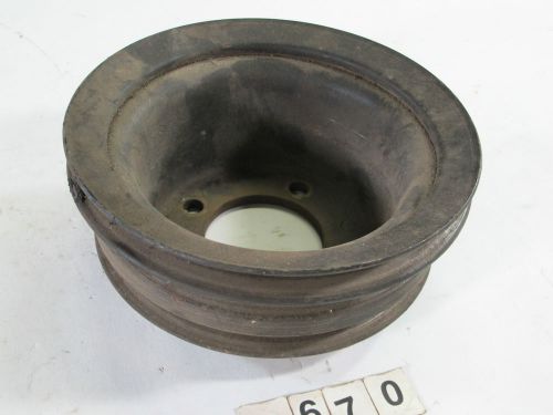 71 72 ford mustang mach 1 351c 4v cj crankshaft pulley 3 grooves d2oe-6312-aa