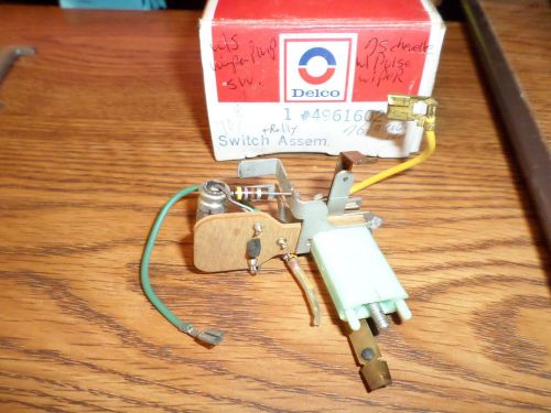 1975 1976 77 1979 cadillac chevelle nos windshield washer pump switch and relay