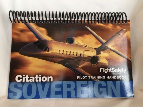 Cessna sovereign pilot training handbook