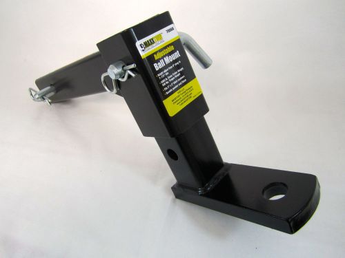 8-position adjustable ball mount hitch 2&#034; x 2&#034; receivers 5000lbs gross trailer