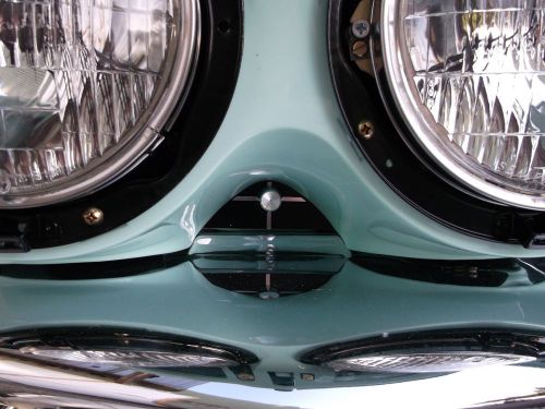 1959 cadillac single bullets &amp; backing plates under headlights, new