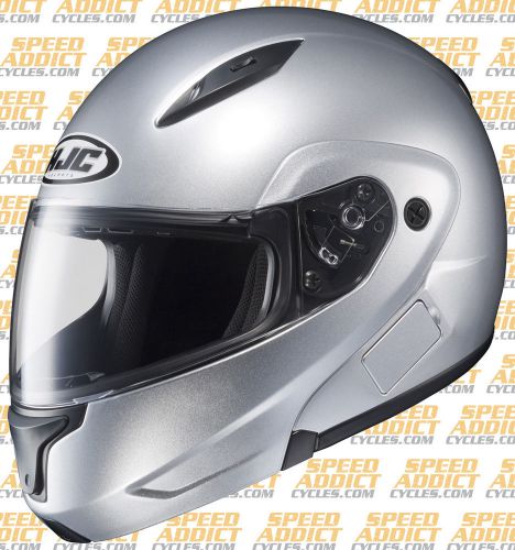 Hjc cl-max 2 solid light silver helmet 4x-large