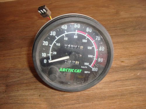 Arctic cat zrt 600 speedometer 4601 miles speedo 1996