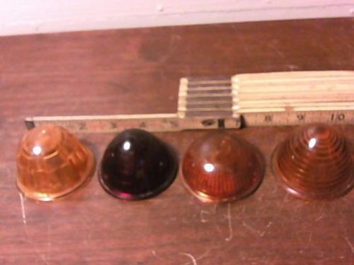 Vintage amber arrow mt. holly, doray red bullet, amber hy-power, amber bullet