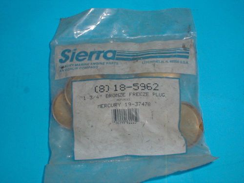 Sierra freeze plugs 1 3/4&#034;, 8 18-5962-8   19-37478