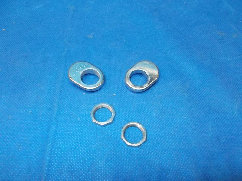 1957 1958 ford custom fairlane windshield wiper post collars and nuts