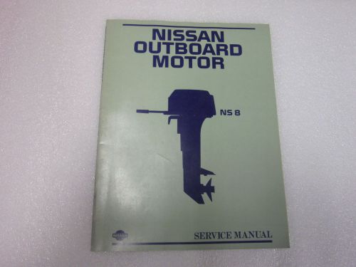 Nisson outboard 8 horsepower service manual