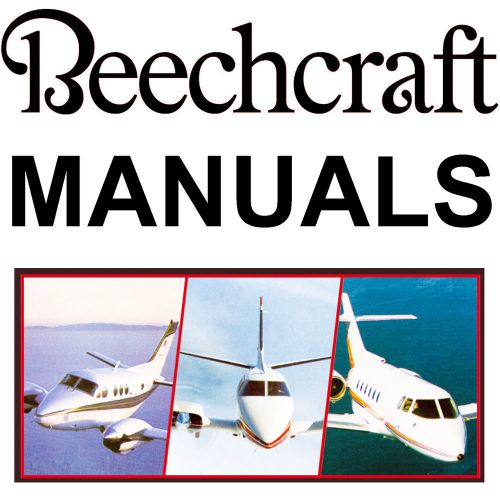 Beechcraft bonanza debonair 33 service manual ipc parts &amp; wiring manuals set cd
