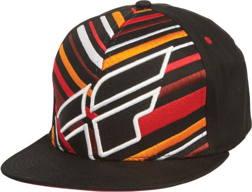 Fly racing tribe hat black/red/orange s/m