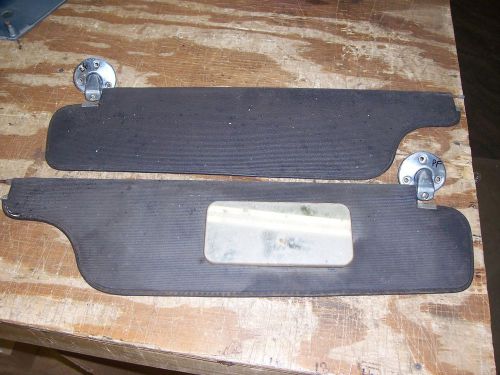 1965 cadillac deville interior sun visor board set pair hot rod hardtop rat rod