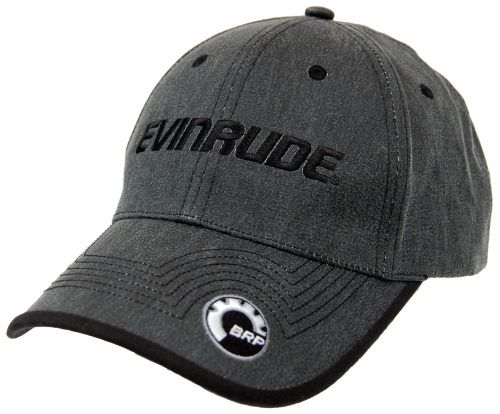 Evinrude e-tec black enzyme washed hat cap