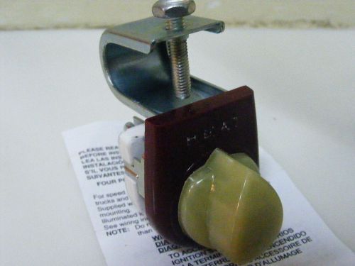 New old stylo  6 volt heater switch 1930&#039;s 40&#039;s 50&#039;s chevy ford lights up nice