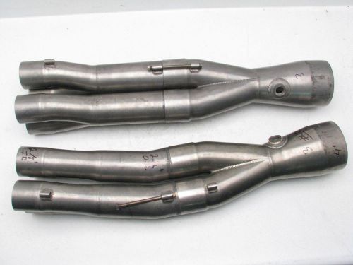 Stainless steel header exhaust  pro fab tri-y collector  2 1/8 inlet 4&#034; out #10