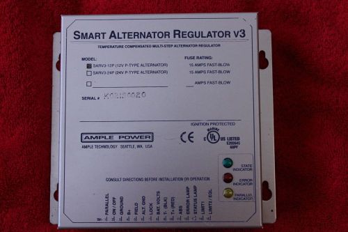 Ample power smart alternator regulator v.3 multi-stage regulator
