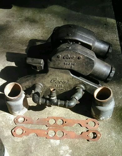 Osco marine manifold exhaust set with risers and gaskets