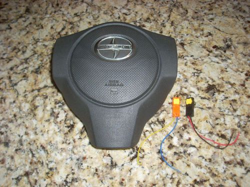 2008-2014 scion xb left driver air bag nice with plugs