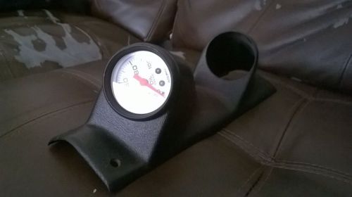Auto meter phantom mechanical oil pressure gauge w/ holder/car mount made in usa