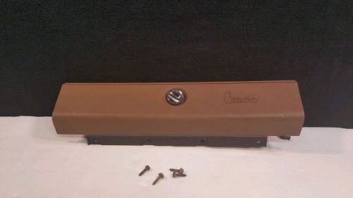 1976 chevy camero lt oem glove box door / compartment + screws.