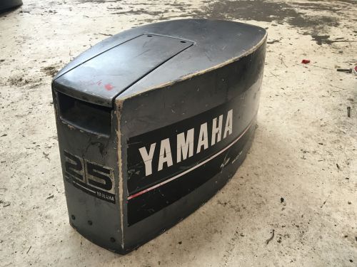 1993 yamaha 25 hp 2 stroke 2 cylinder hood top cowl cowling shroud freshwater mn