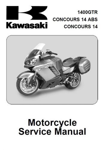 Kawasaki concours 1400gtr service repair maintenance workshop manual 2008 [pdf]