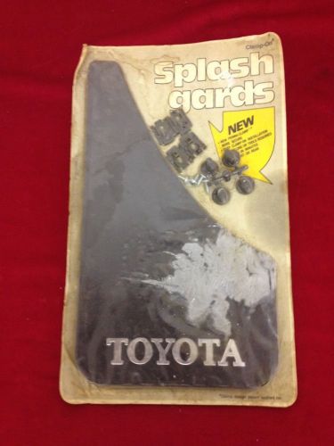 Toyota splash gards vintage new old stock still in package 2 mud flaps