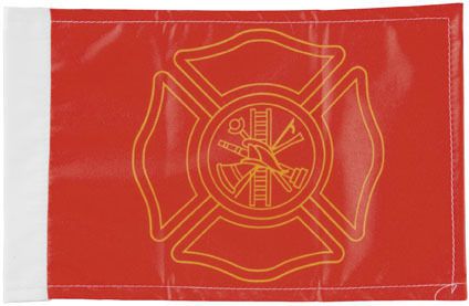 Pro pad 10 in. x 15 in. firefighter flag - flg-firf15 04-8724