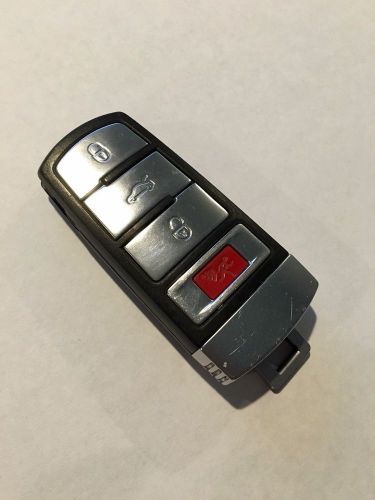 Oem volkswagen cc 4 button keyless entry remote fob nbg009066t