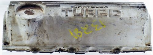 Chrysler 135/2.2l valve cover (sohc) (aluminum) (cast 4105481) (sku c10-033-001)