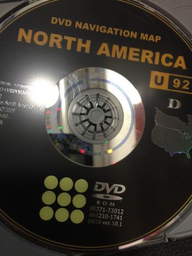Toyota map dvd for nav unit