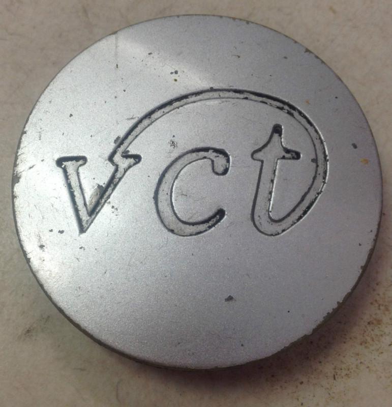 Vct aftermarket wheel center cap silver v-10-k64-cap 2.5" diameter lg0501-22