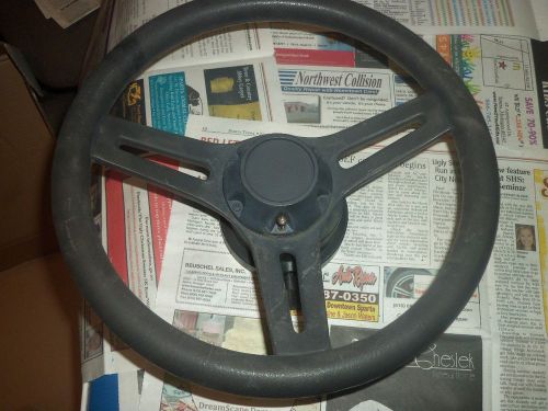 1990 omc sunbird steering wheel and back plate