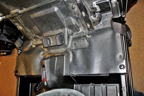 Utv inc 2011 + polaris rzr 570 800 &amp; 900 under seat dust block off kit