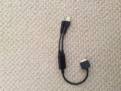 Bmw oem genuine ipod iphone usb aux car cable adapter # 0440796